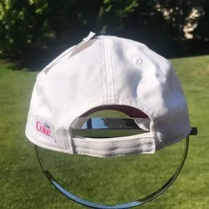 Rare Diet Coke Hat possibly by Donna Karan or Karl Lagerfeld Collaboration Coca Cola | Accessories | Rare Diet Coke Hat Possibly By  main image 2